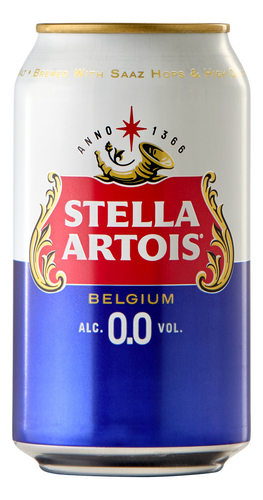 STELLA ARTOIS 0,0% pils can