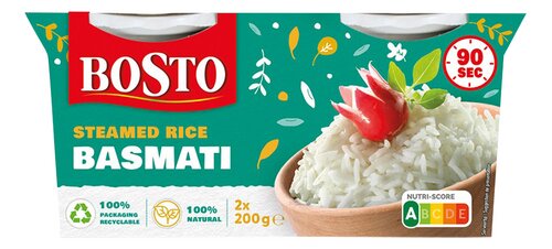 BOSTO Steamed Rice Basmati