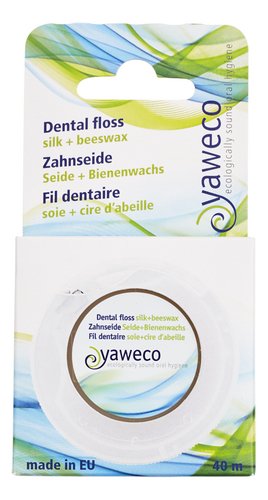 YAWECO fil dent.soie cire abeil. 40m