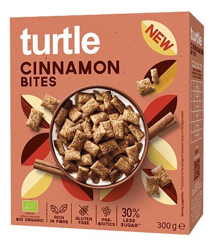 TURTLE Cinnamon Bites Bio 300g
