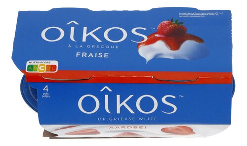 OIKOS yaourt ent. fraise