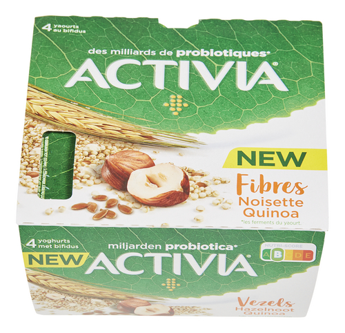 ACTIVIA Probiotiques - Yaourt au bifidus à la vanille 12x125g pas