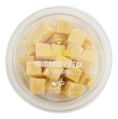 Tapero Gouda oud kubus 150g