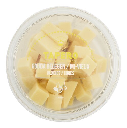 Tapero Gouda Belegen kubus 150g