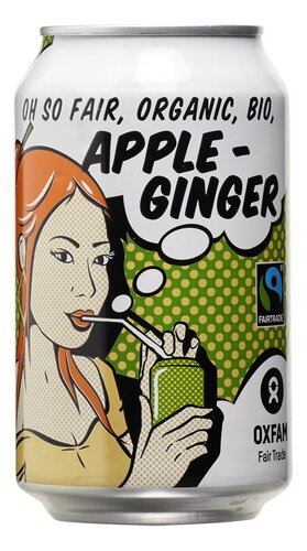 OXFAM FAIRTRADE Apple-Ginger Bio
