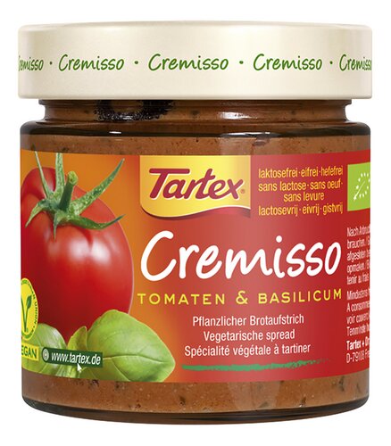 TARTEX Cremisso pâté veg.toma.Bio