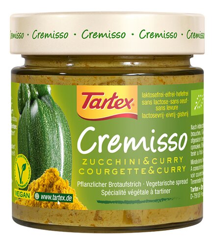 TARTEX Cremisso pâté vég.courg.Bio