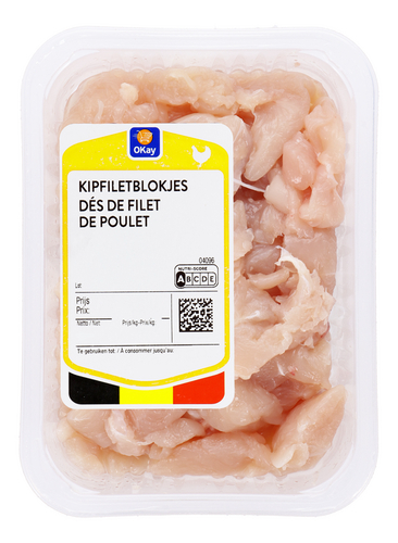 OKAY cubes de filet de poulet
