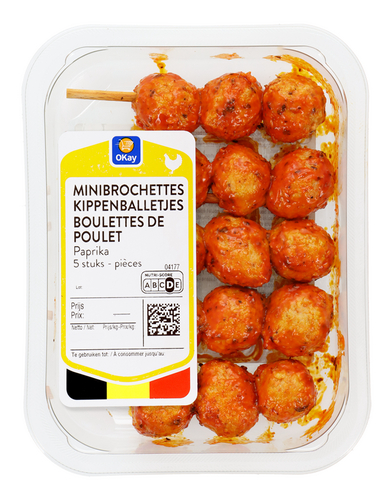OKAY Mini boulettes de poul.papri.