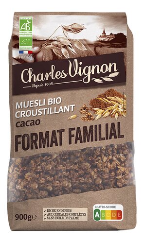 CHARLES VIGNON Muesli Croust.Ca.Bio