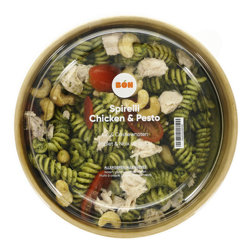 B Spirelli poulet pesto