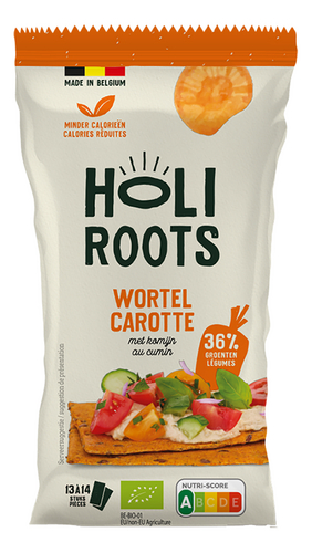 HOLIROOTS cracker carotte-cumin Bio