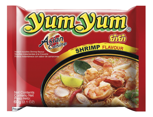 YUM YUM Instand Nouilles Crevettes