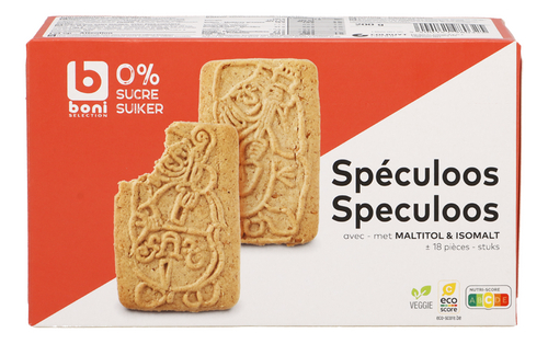 BONI biscuits spéculoos sans sucre