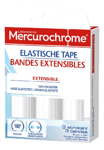 MERCUROCHROME elastische tape