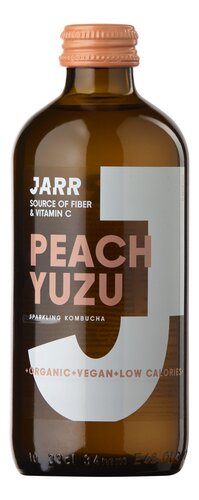 JARR Sparkl.Kombucha Peach-Yuzu Bio 33cl