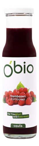 O'BIO coulis de framboise