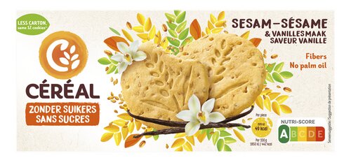 CÉRÉAL koekjes sesam vanille SV