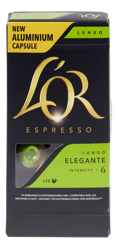 L'OR ESPRESSO caps Lungo Elegante