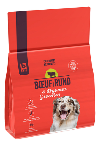 BONI Adulte chien boeuf & légumes