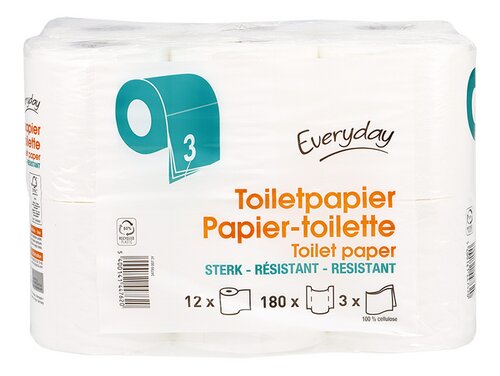 EVERYDAY papier toilet.résis 3e 180f