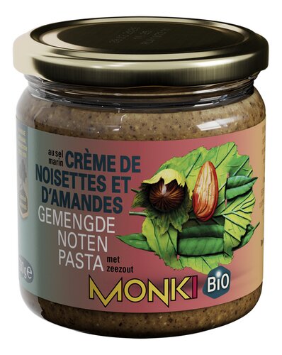 MONKI crème noisettes/amandes Bio