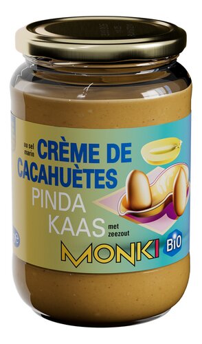 MONKI beurre de cacahuètes Bio