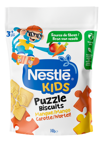 NESTLÉ Puzzle biscuits man-Wor.+3