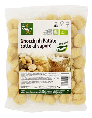 LA SPIGA gnocchi vegan Bio