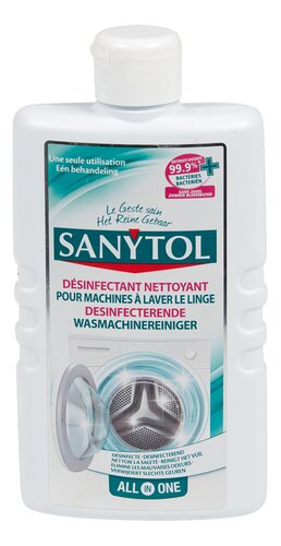 SANYTOL, Nettoyant Désinfectant Lave-Linge 250ml