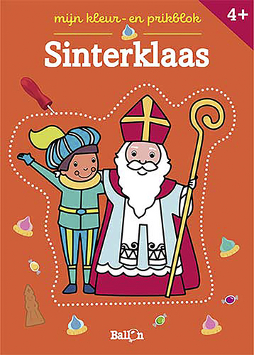  mijn kleur- en prikblok Sinterklaas NL