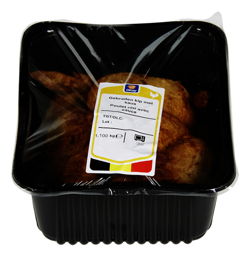 OKAY poulet bien-être cuit sauce