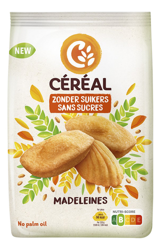 CEREAL Madeleines Zonder Suikers
