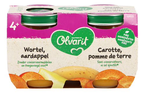 OLVARIT carotte pomme d.terre 4m+
