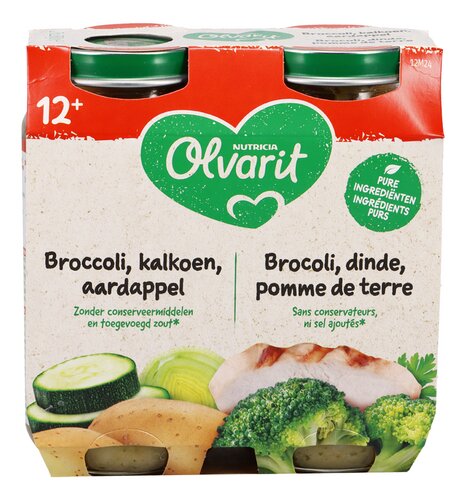 OLVARIT broccoli dinde p.terre12m