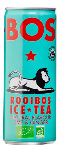 BOS Ice Tea Lime & Ginger Bio