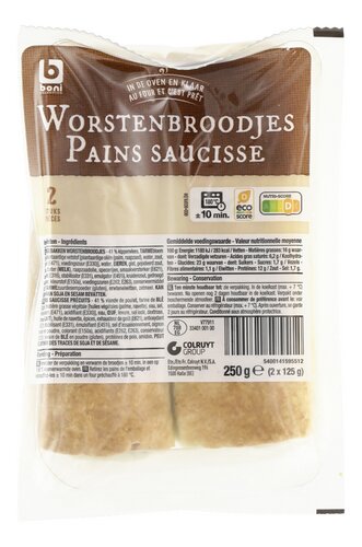 BONI pain saucisse