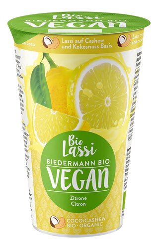 BIEDERMANN Lassi citron Vegan Bio