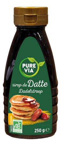 PURE VIA Dadelstroop Bio 250g