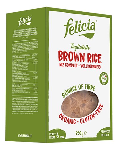 FELICIA Brown Rice Tagliatelle Bio