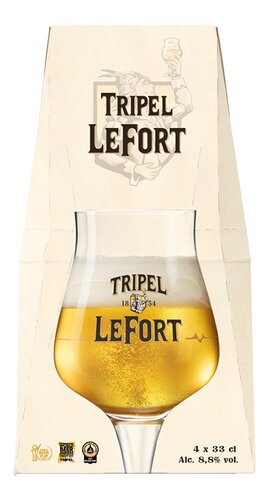 TRIPEL LEFORT bière blonde 8,8%