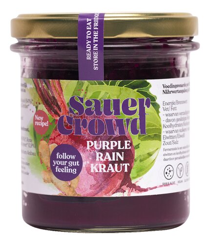 SAUERCROWD Purple Rain Kraut Bio