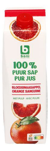 BONI bloedappelsiensap pulp Brik