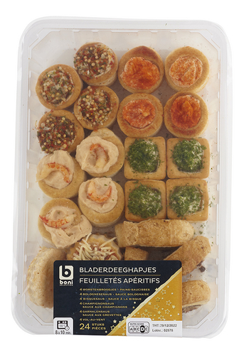 BONI bladerdeeghapjes