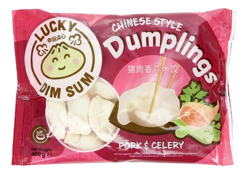 LUCKY DIM SUM Pâtes far.porc.céleri