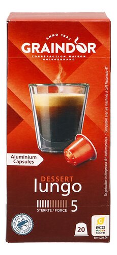 GRAINDOR caps Lungo Dessert 5 RFA
