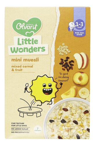 Olvarit Mini muesli fruit 1-3j