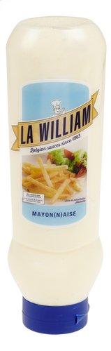 LA WILLIAM mayonnaise top-down
