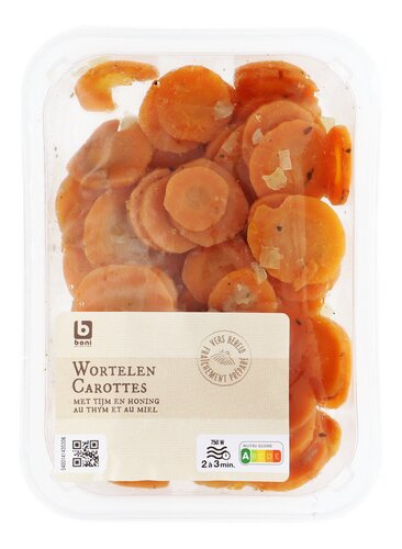BONI carottes au miel et au thym