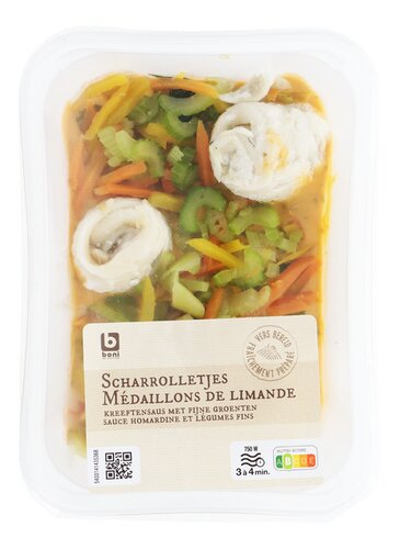 BONI Rouleaux limande sauce homard